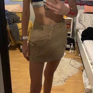 Pacsun cargo skirt